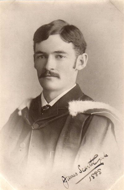 Portrait of missionary and Bible translator James Scarth Gale, 1888